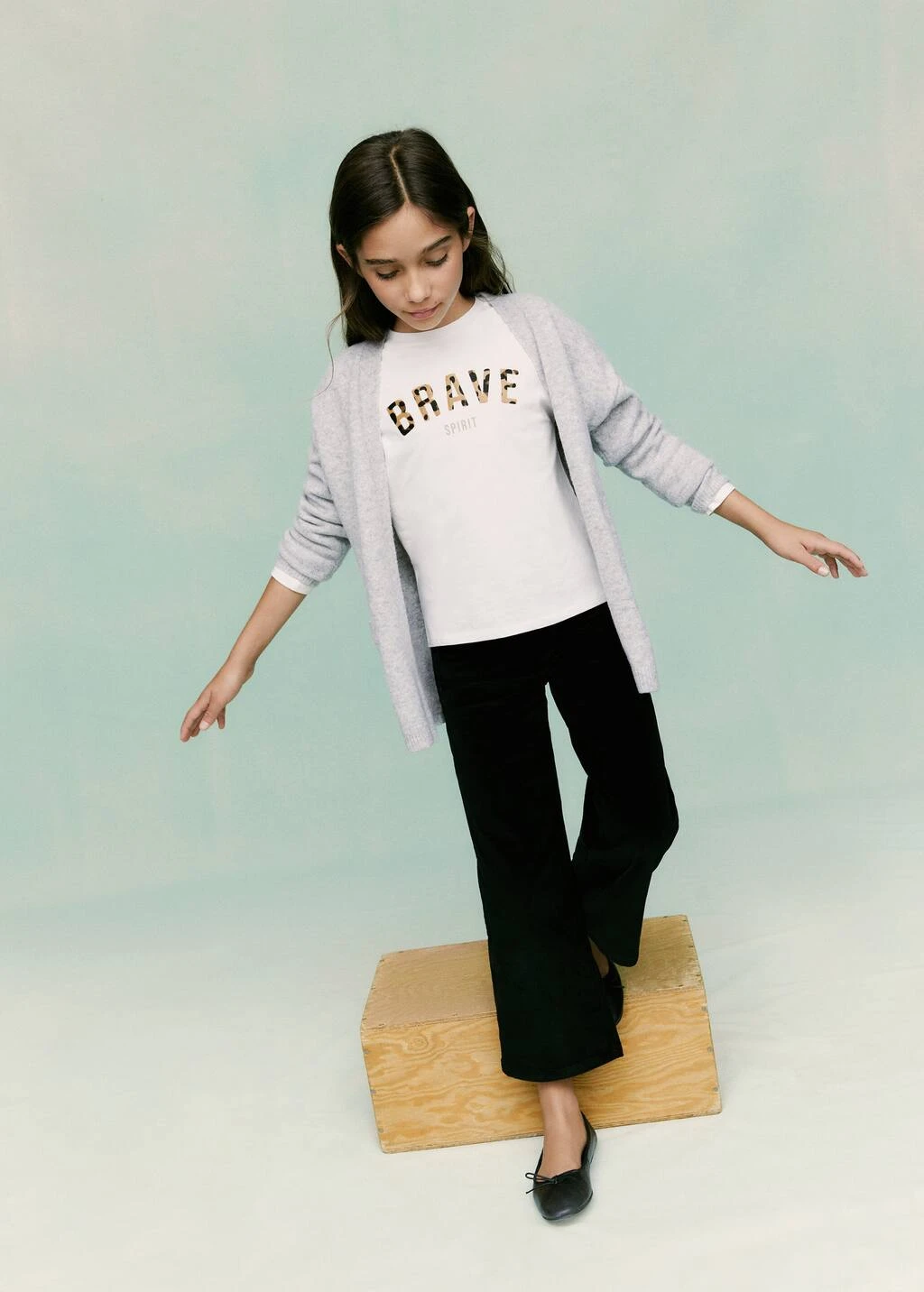 Cardigan Long Maille â Image 2