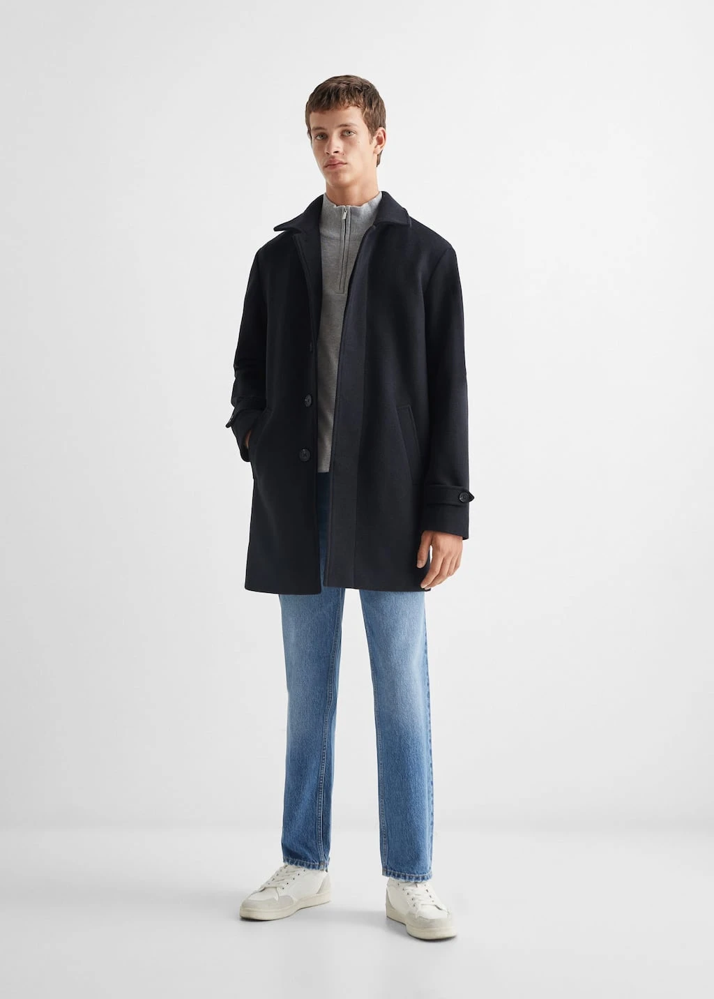 Manteau Col Classique – Image 2