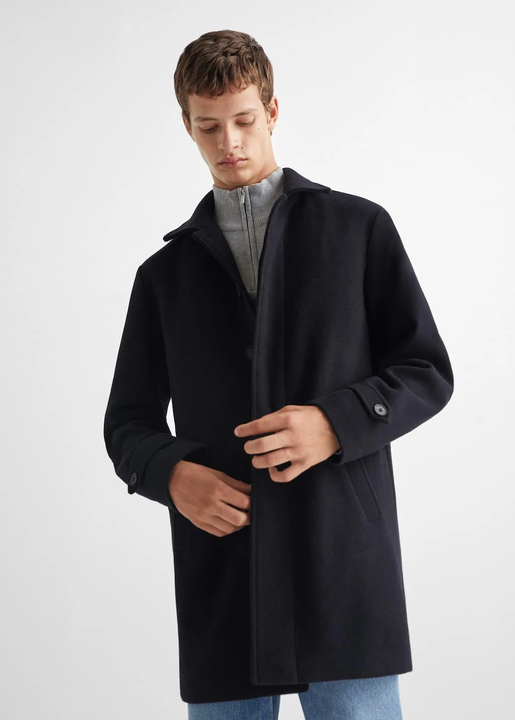 Manteau Col Classique