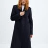 Manteau Laine Rayures