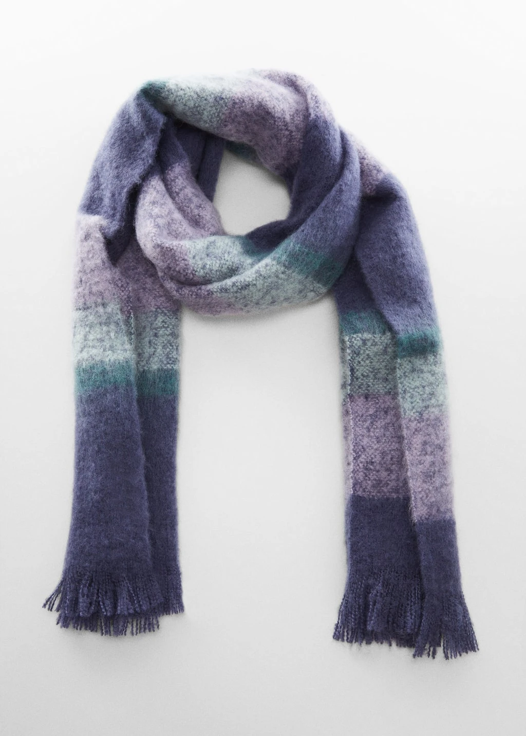Écharpe Dégradée Franges – Image 2