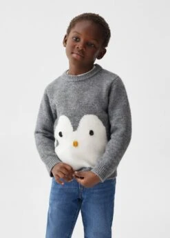 Pull Tricoté Dessin