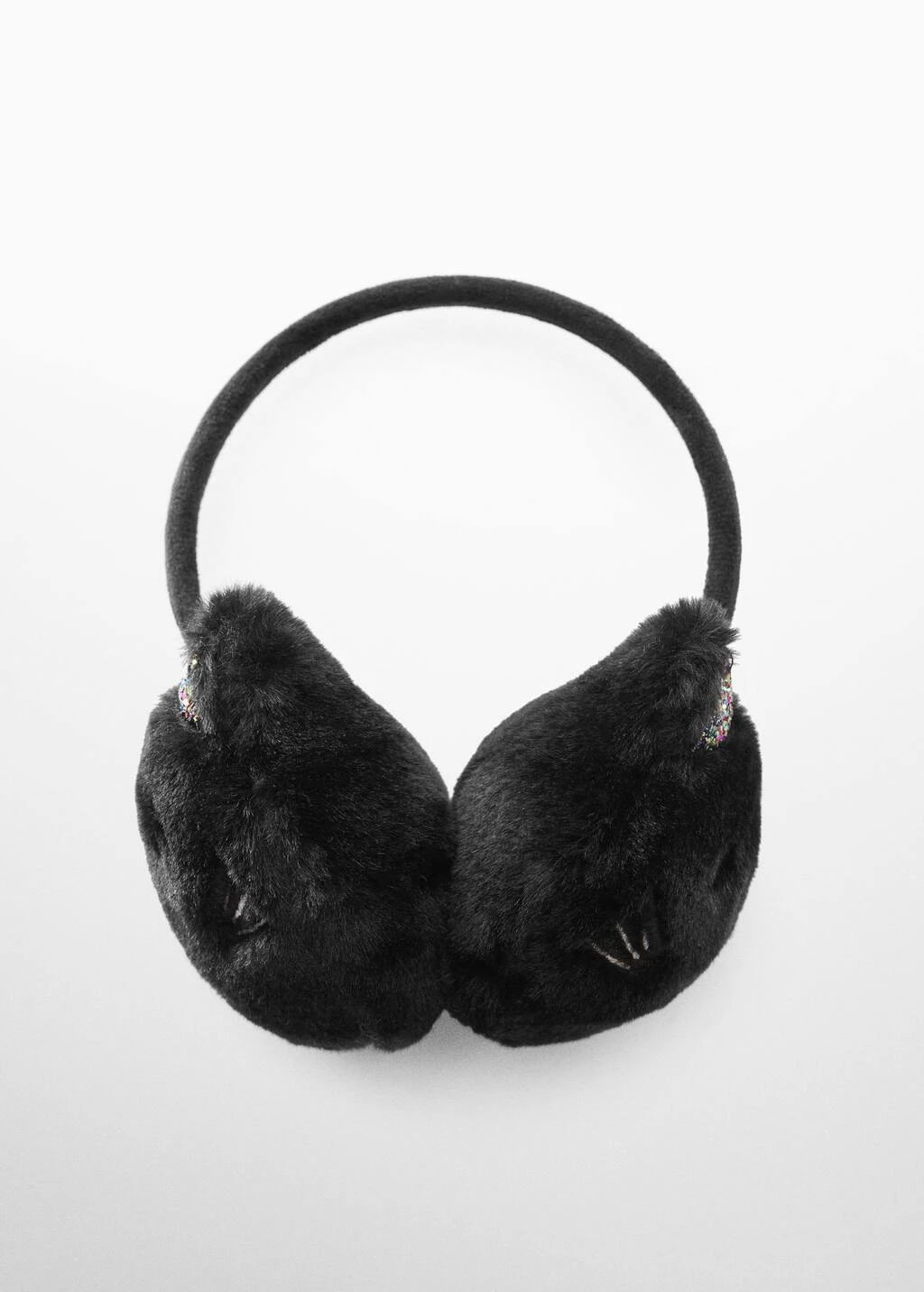Cache-oreilles Fausse Fourrure Chat – Image 3