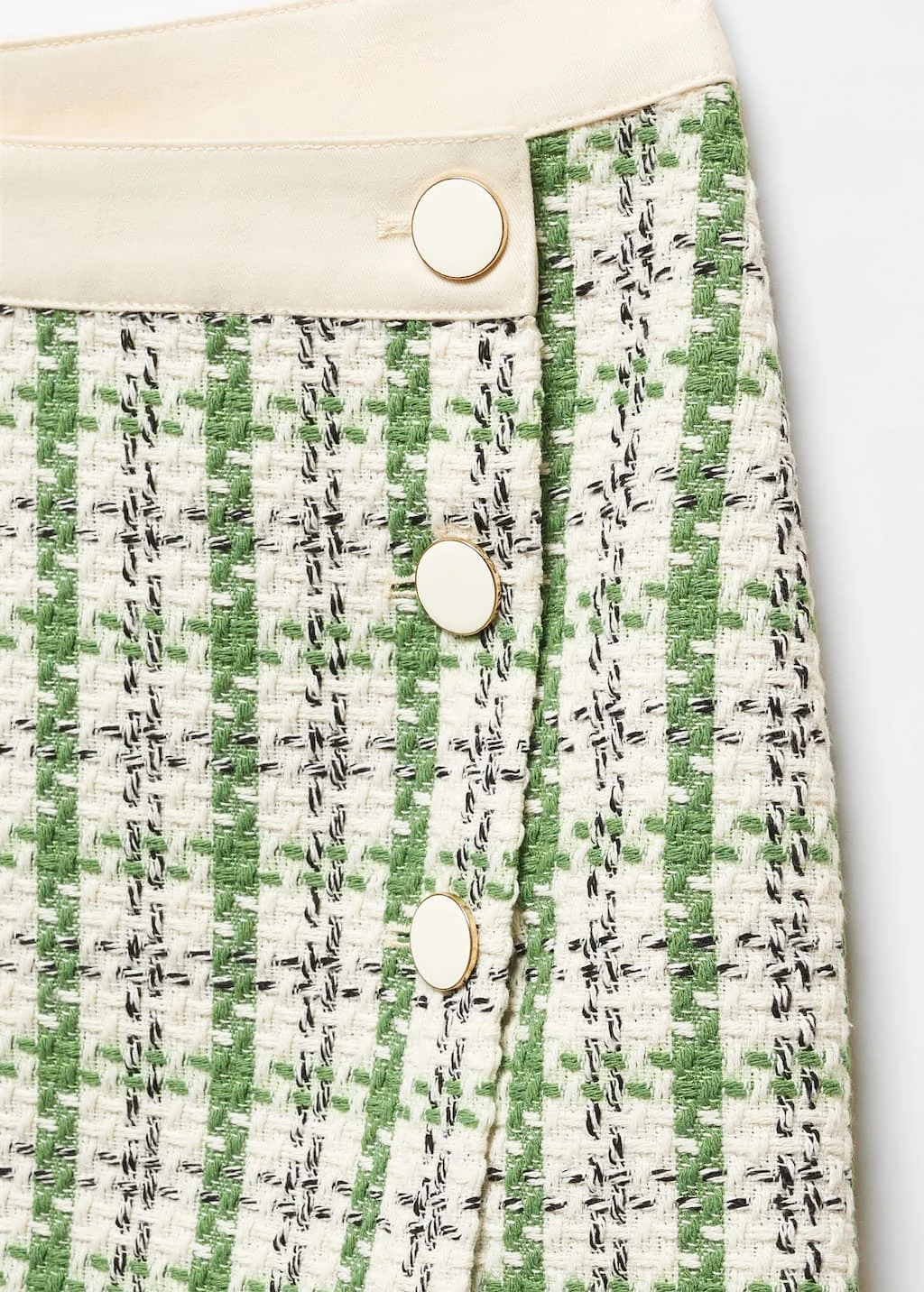 Minijupe Tweed Boutons – Image 5