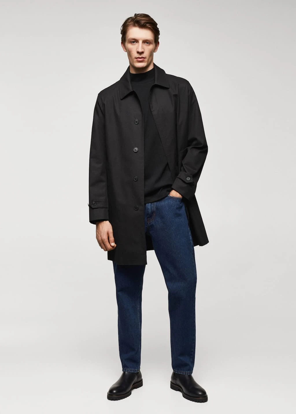 T-shirt Manches Longues Col Montant – Image 9