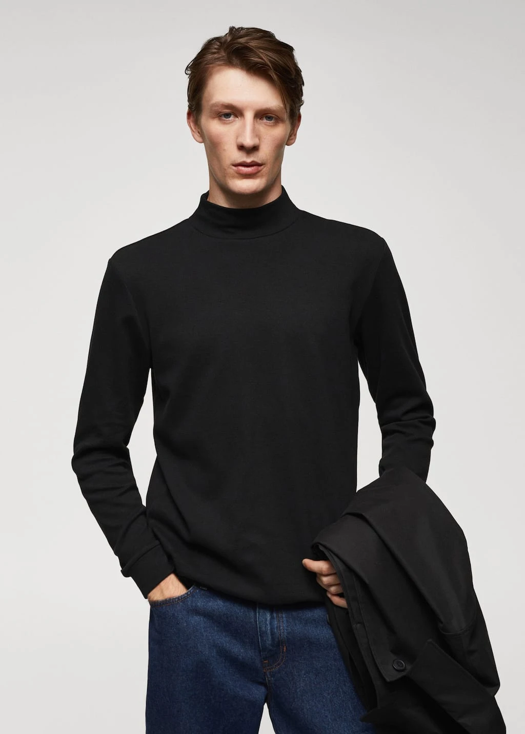 T-shirt Manches Longues Col Montant – Image 8