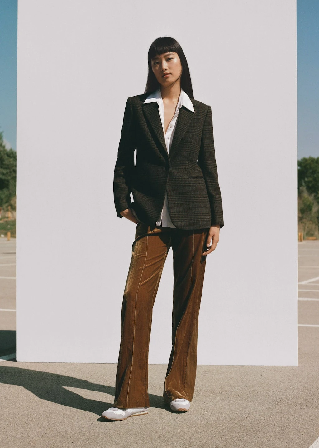 Pantalon Velours Coutures â Image 5