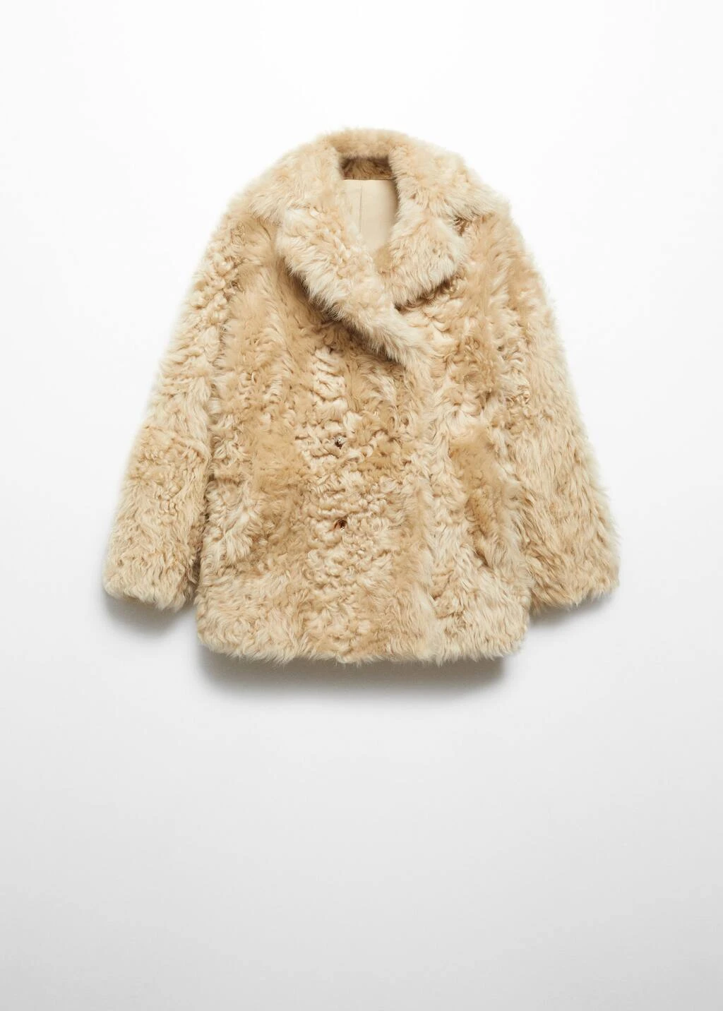 Manteau Fourrure Doublure Cuir – Image 8