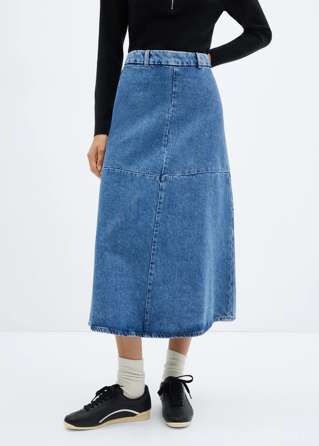Jupe Midi Denim