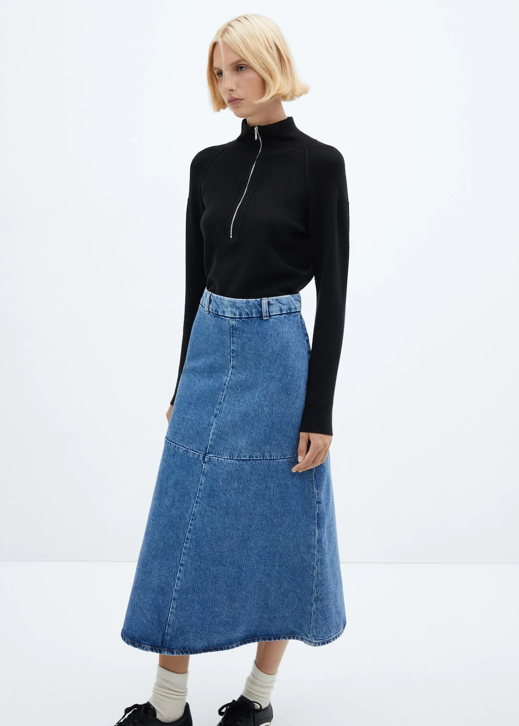 Jupe Midi Denim – Image 4