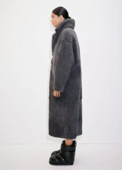 Bottines Suède Imitation Mouton Retourné