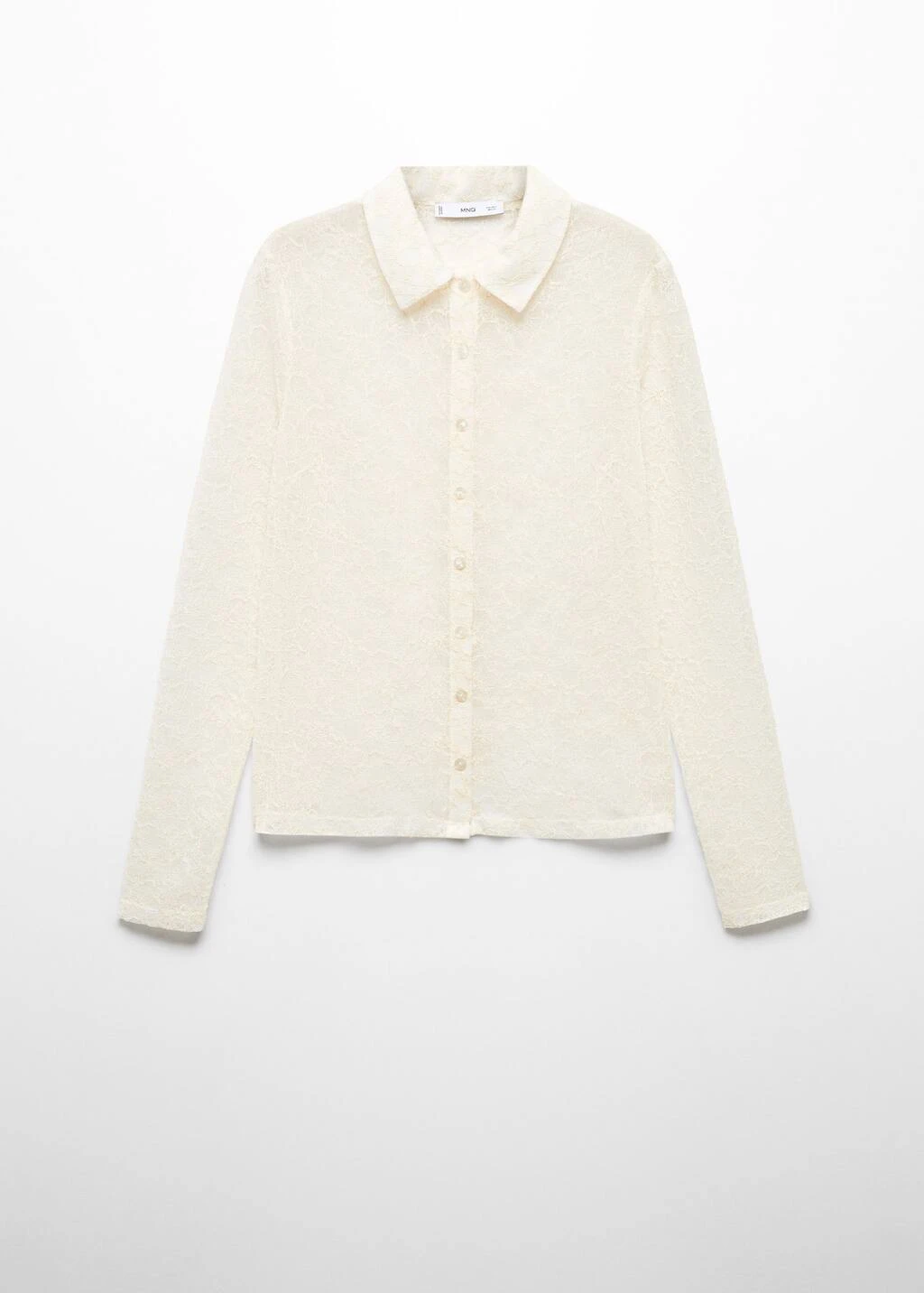 Chemise Dentelle Semi-transparente – Image 9