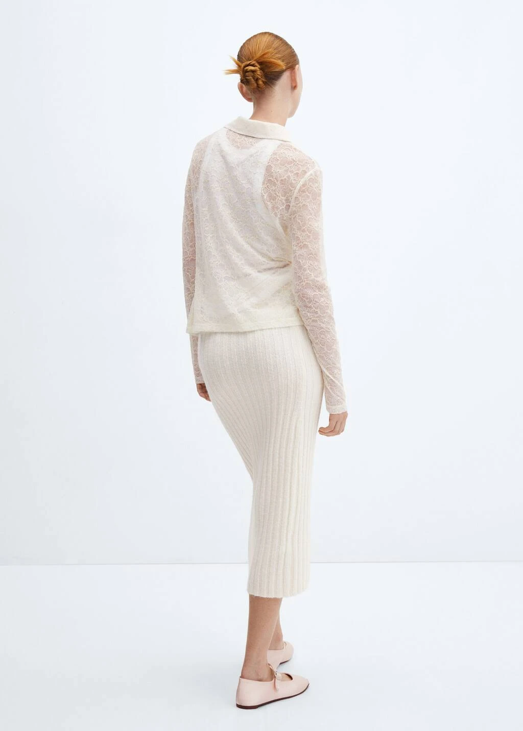 Chemise Dentelle Semi-transparente – Image 3