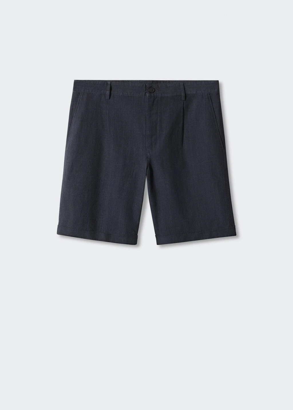 Bermuda Coton-lin ImprimĂ© Prince-de-galles â Image 8