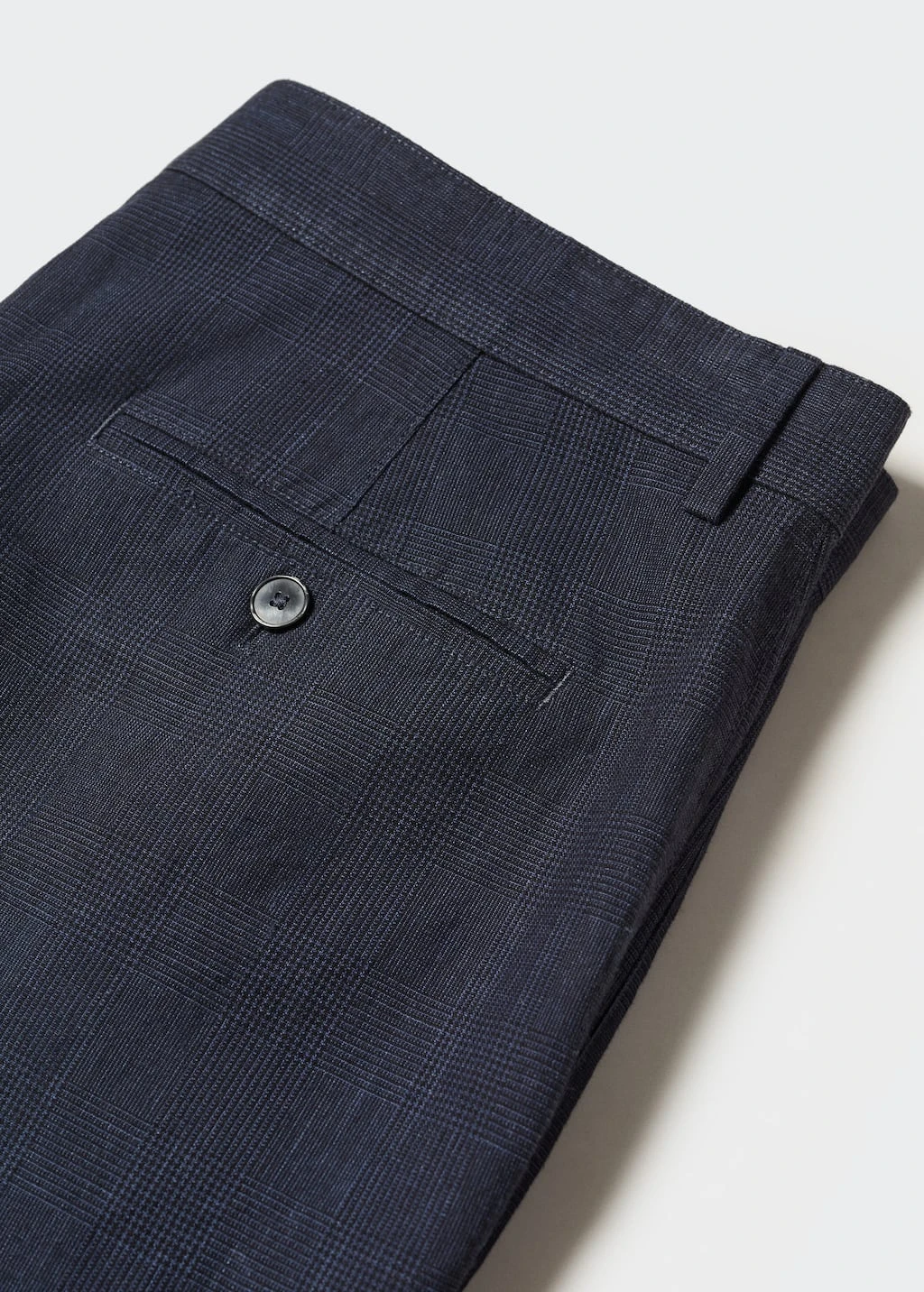 Bermuda Coton-lin ImprimĂ© Prince-de-galles â Image 7