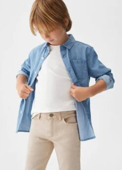 Pantalon Droit Coton