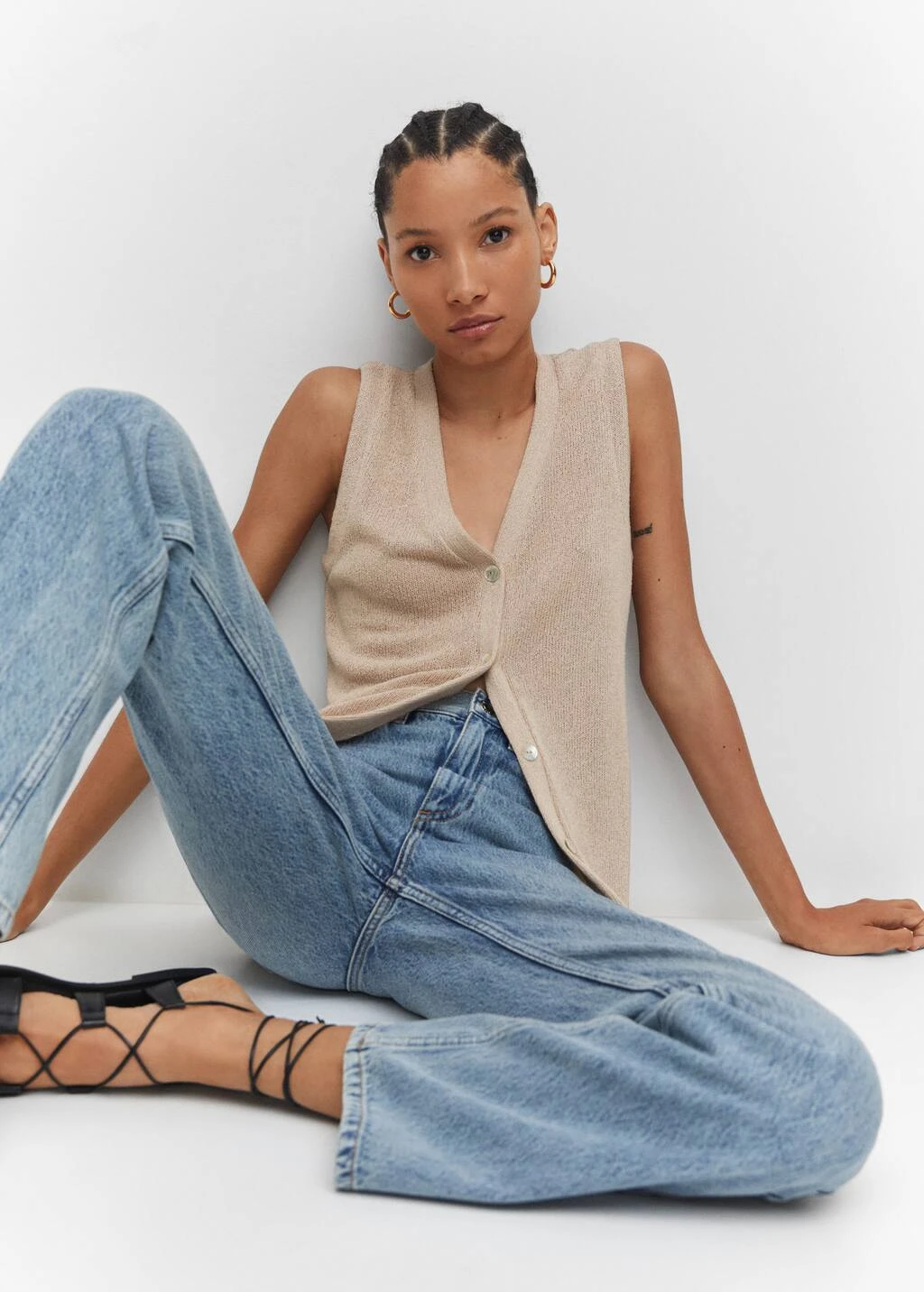 Top Maille Boutons â Image 5