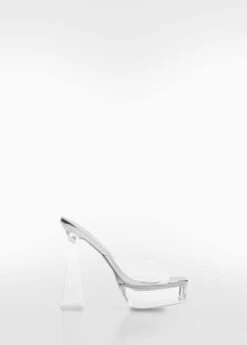 Sandales Plateforme Transparente