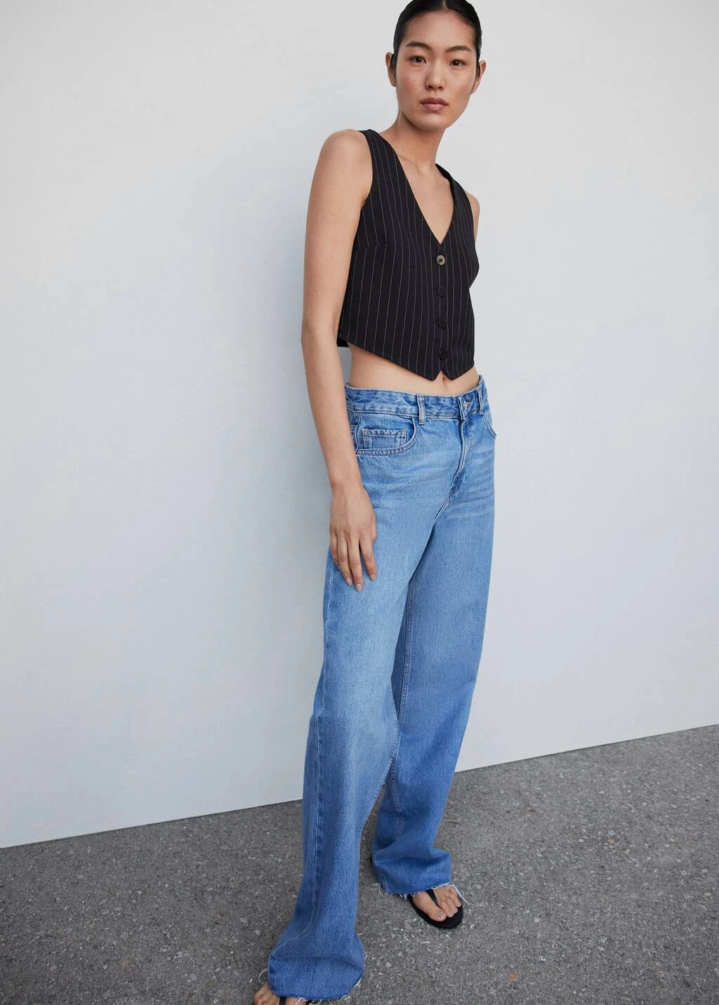 Gilet Crop Boutons – Image 12