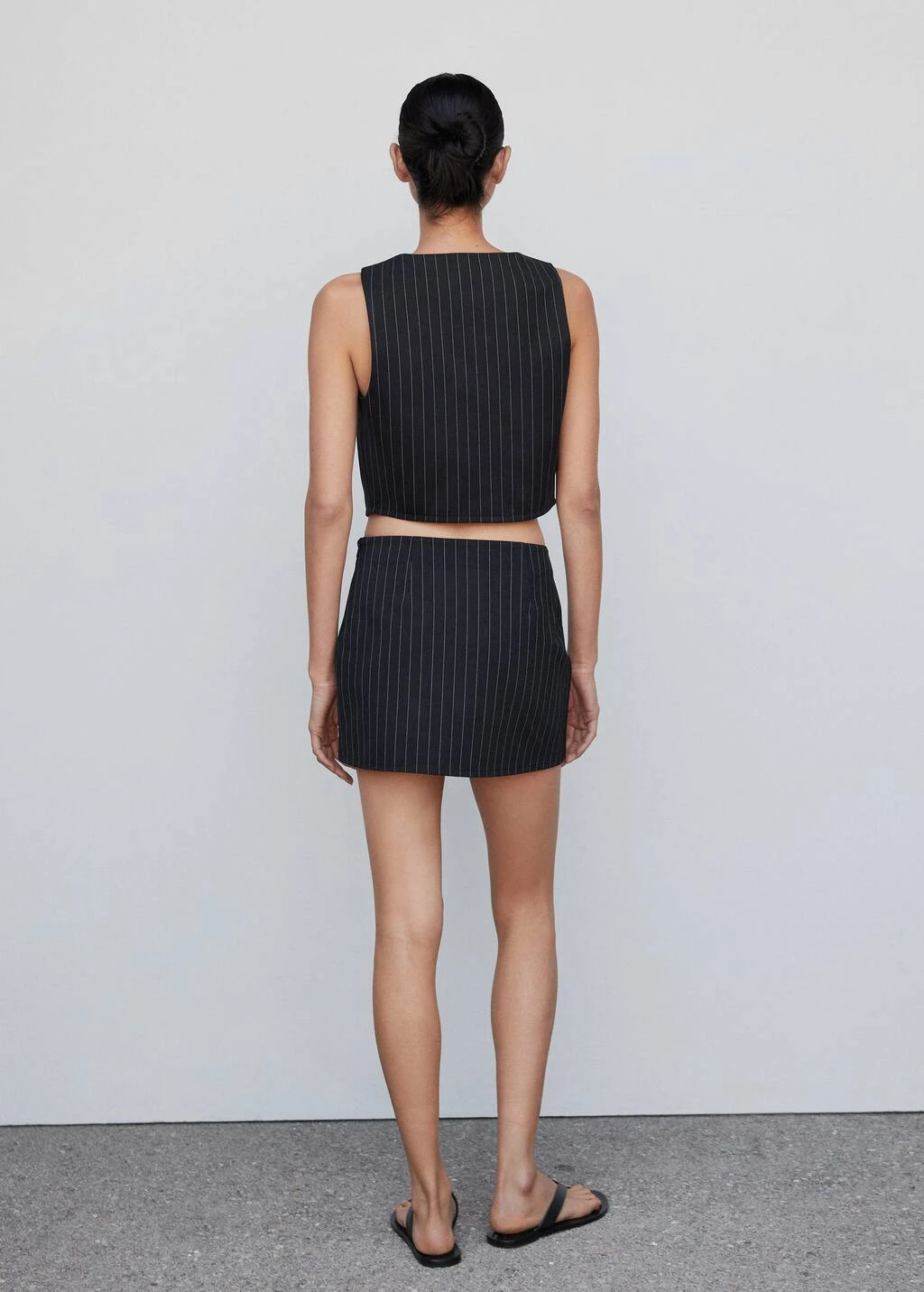 Gilet Crop Boutons – Image 10