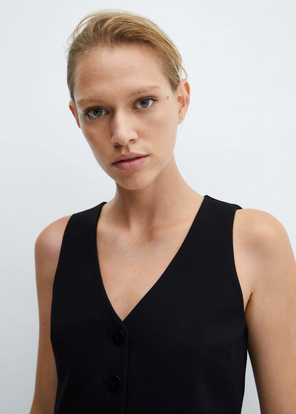 Gilet Crop Boutons – Image 4