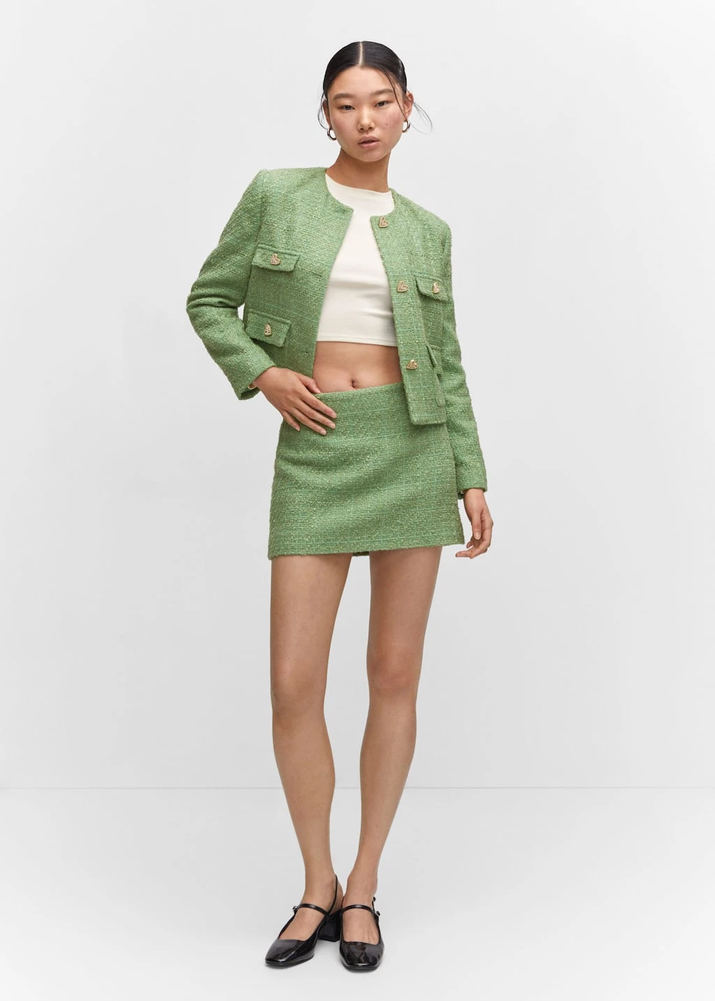 Minijupe En Tweed – Image 2