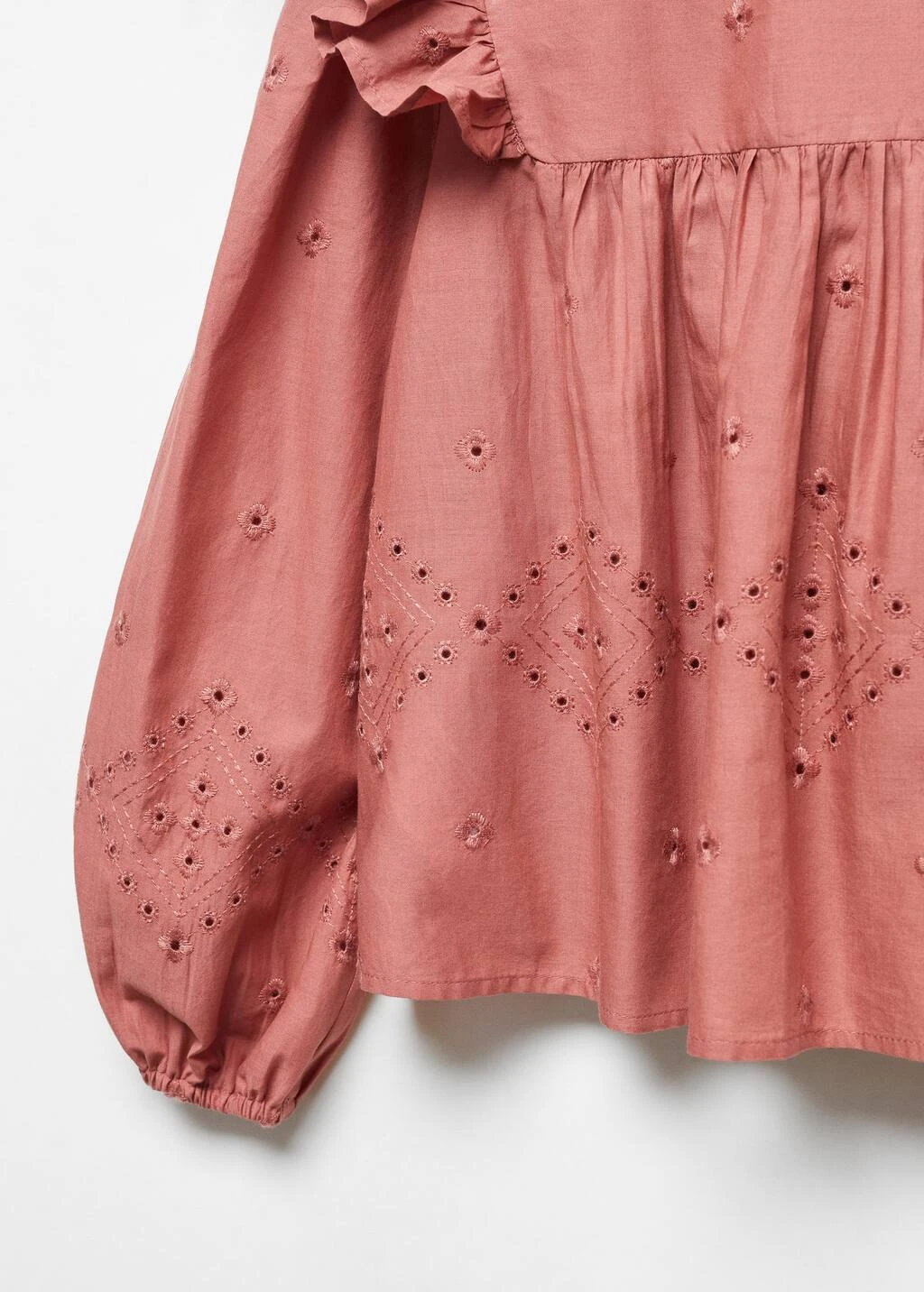 Blouse Coton Volantée – Image 2