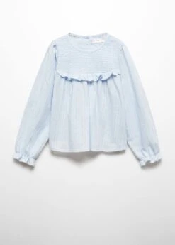 Blouse Froncée Volants