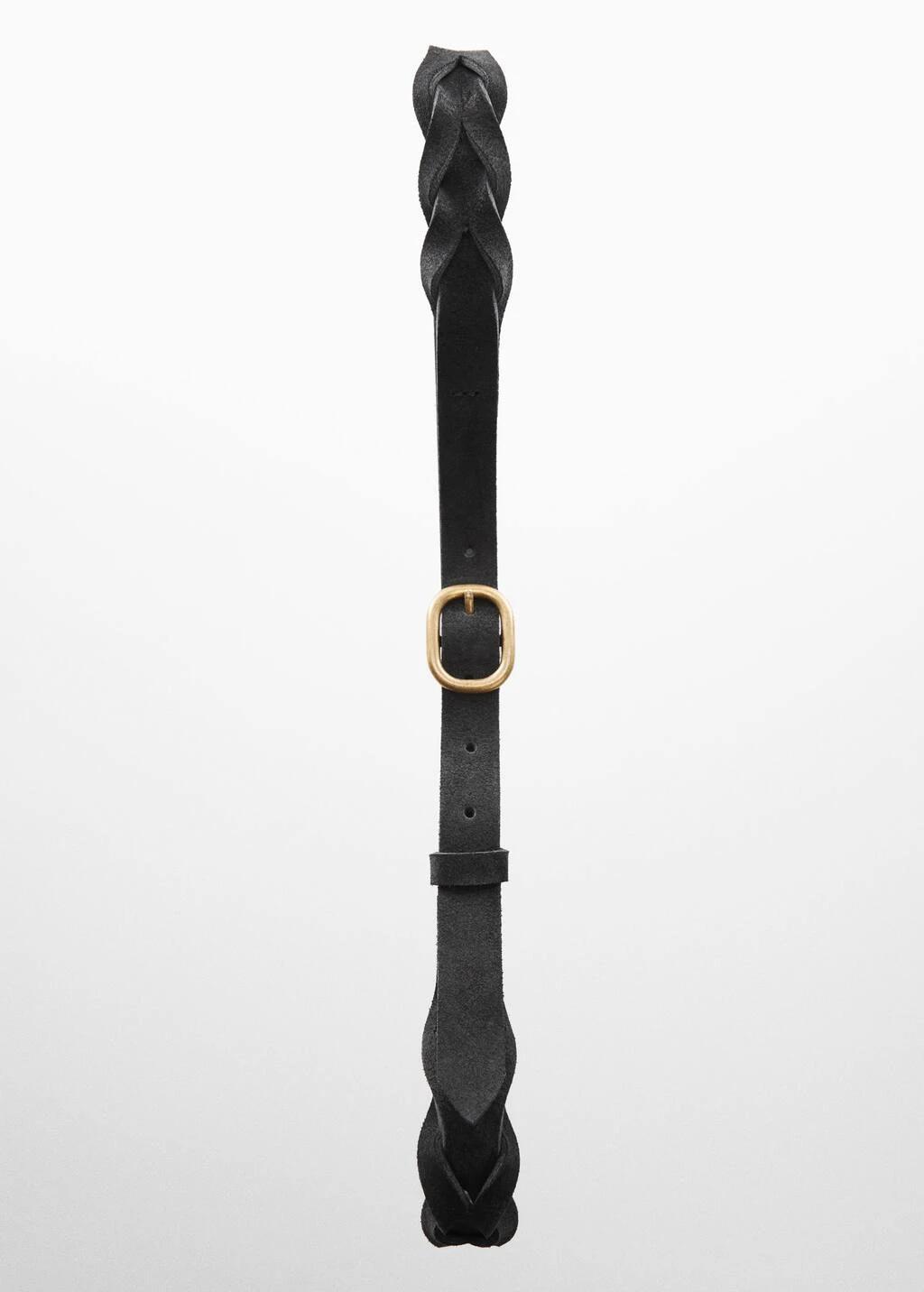 Ceinture Cuir Boucle Effet Usé – Image 5