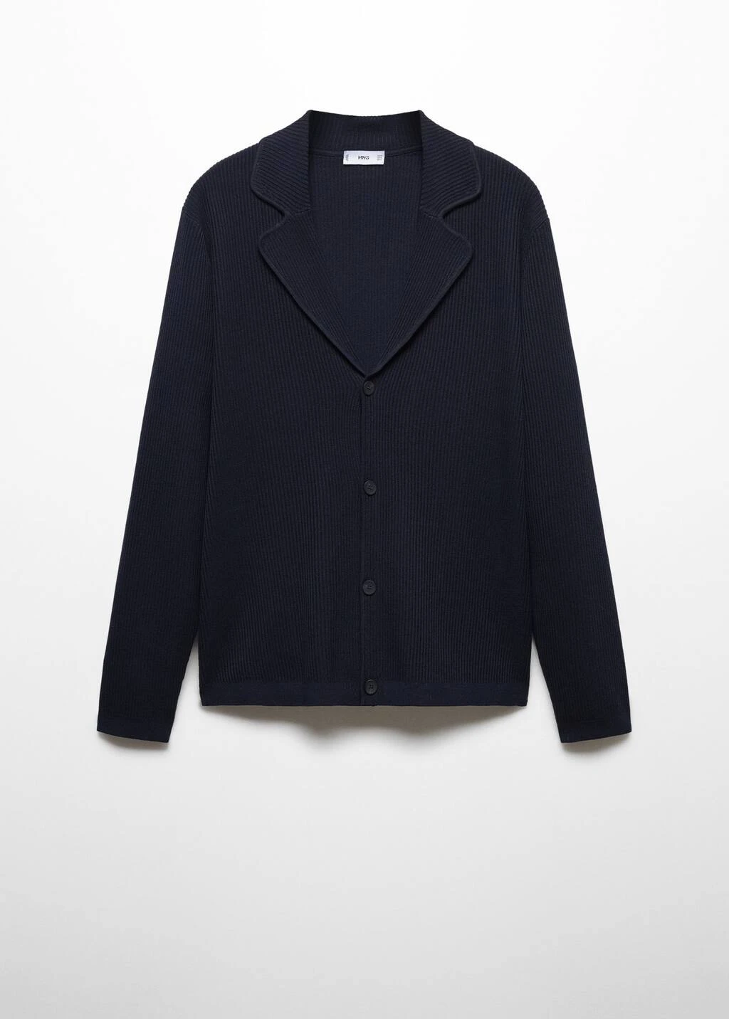 Cardigan Maille Fine Côtelée – Image 8