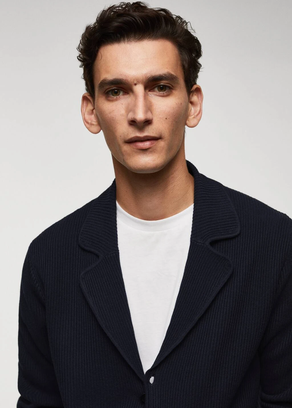 Cardigan Maille Fine Côtelée – Image 4