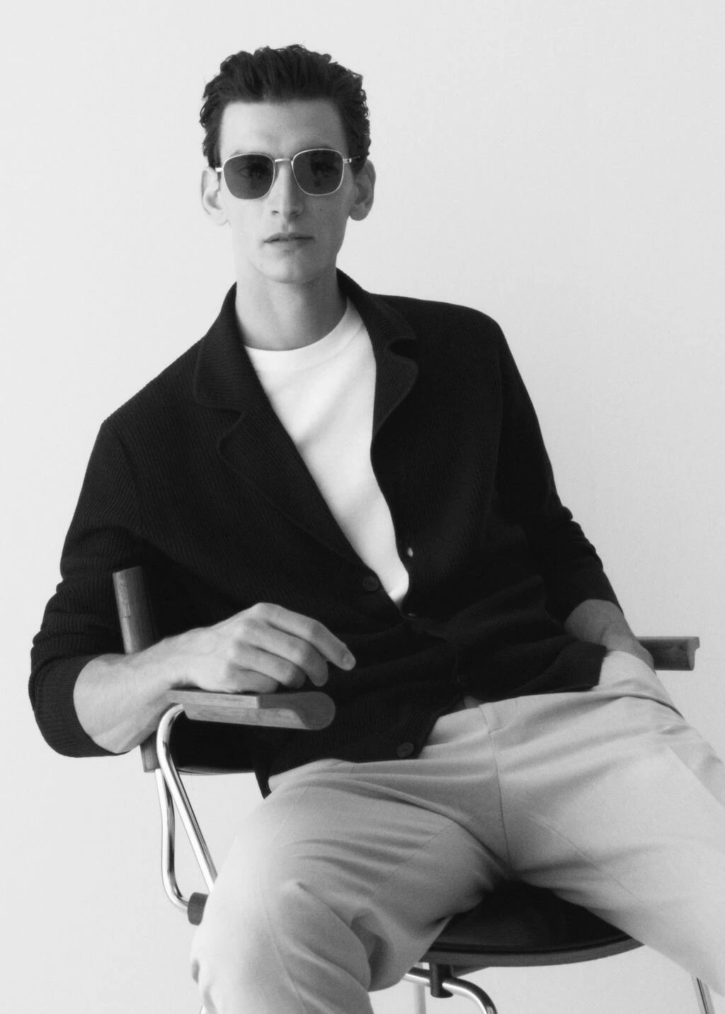 Cardigan Maille Fine Côtelée – Image 6