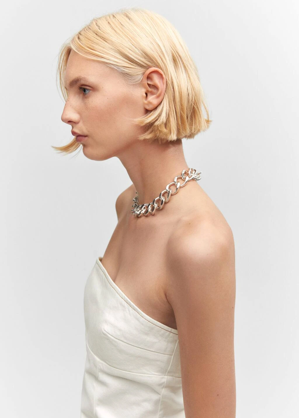 Top Bustier En Denim â Image 4