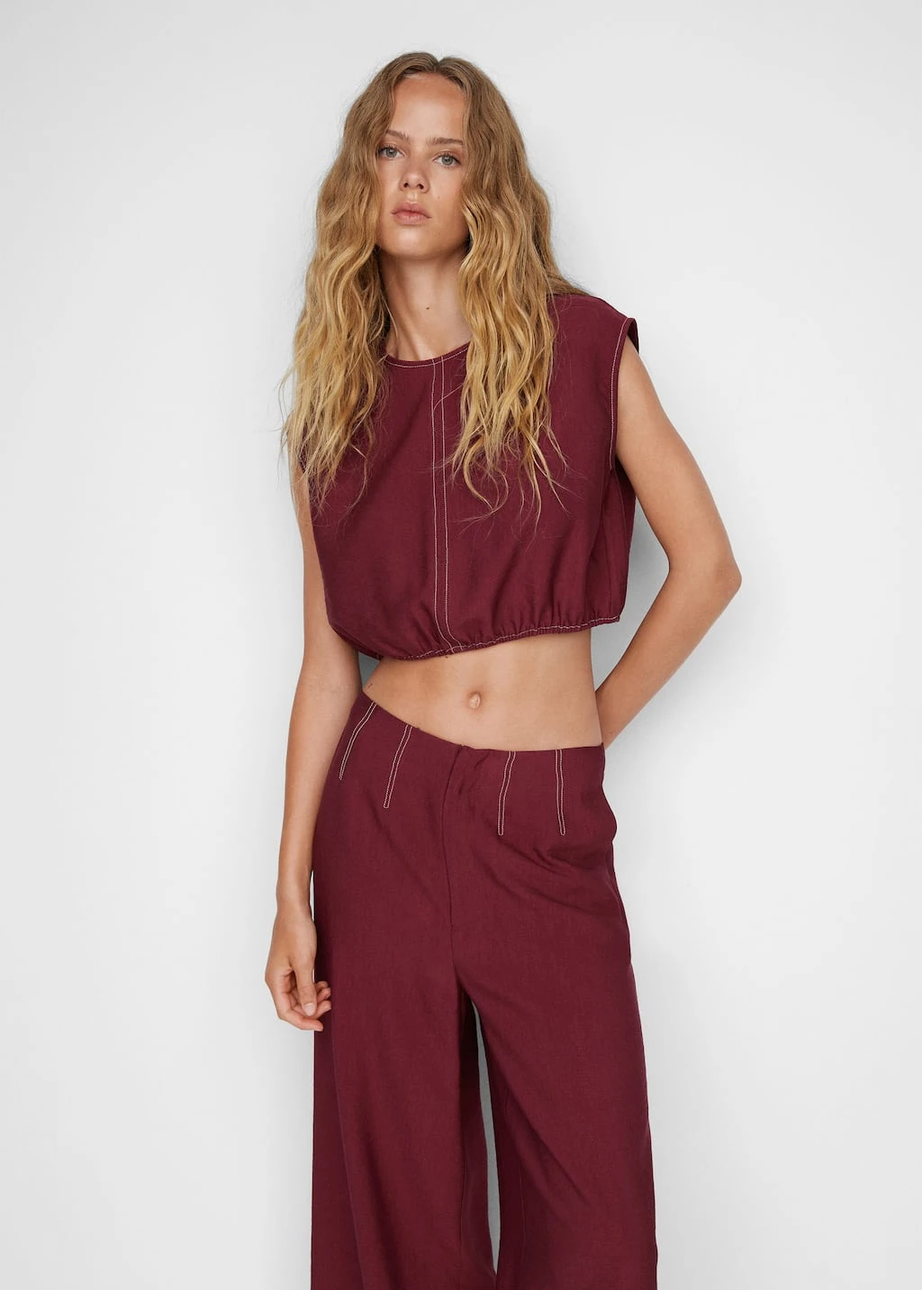 Jupe-culotte Coutures – Image 4