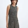 Combi-short Tweed Poches