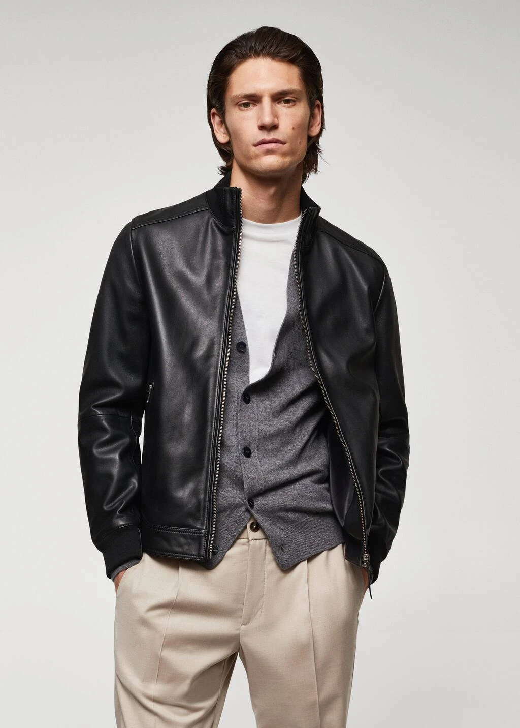 Blouson 100 % Cuir Nappa – Image 5