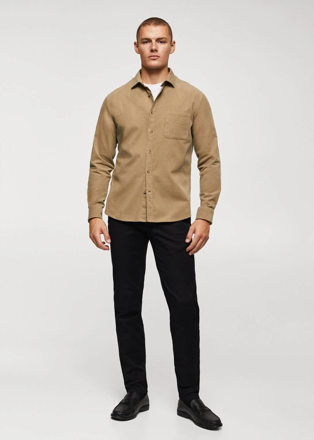 Chemise Regular Fit Velours Milleraies â Image 2