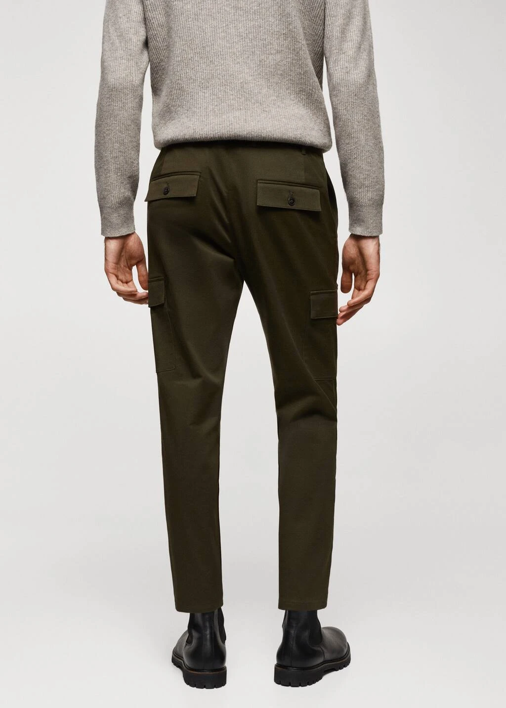 Pantalon Cargo Slim Fit En Coton â Image 19