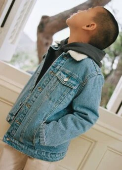 Blouson Doublé Imitation Mouton