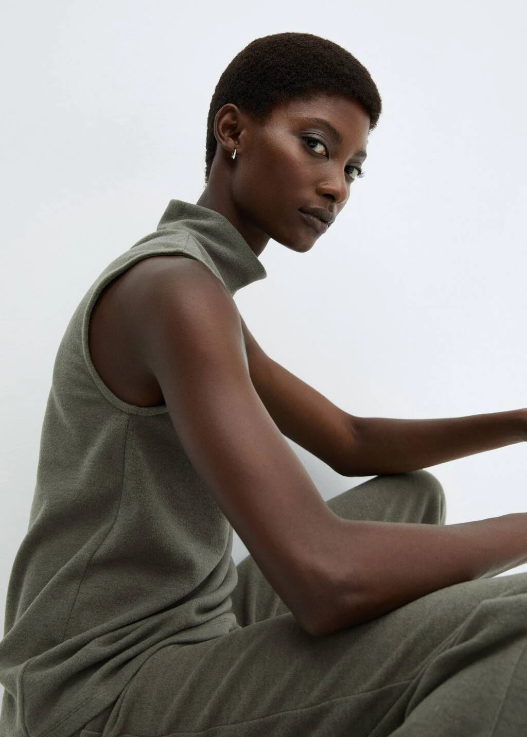 Top Maille Col Montant â Image 11