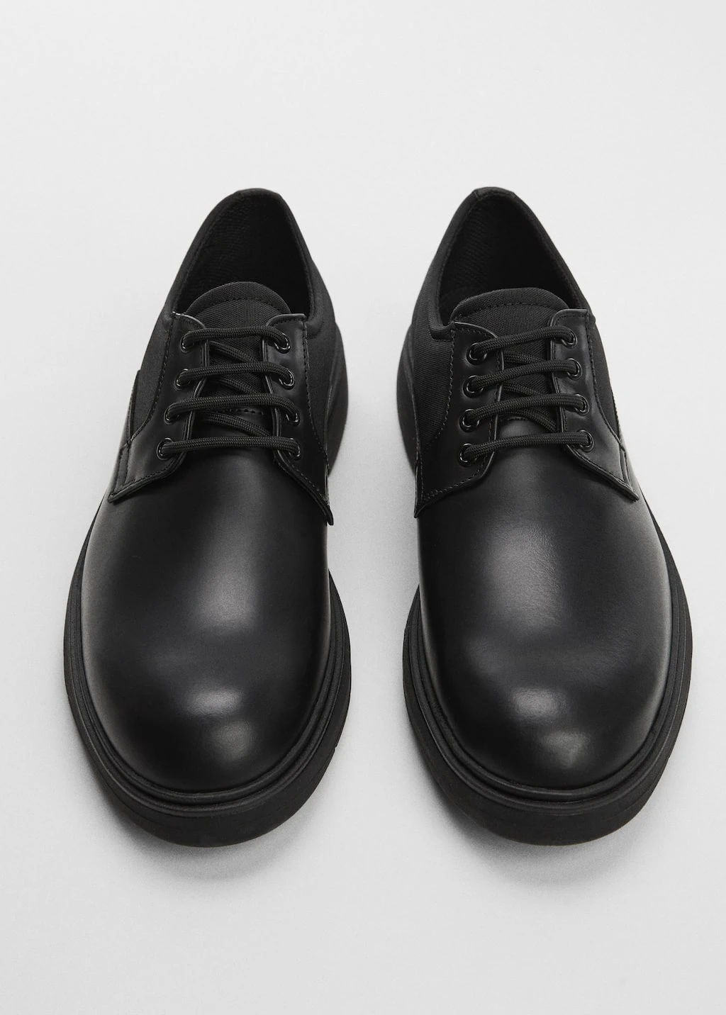 Derbys Cuir Combiné – Image 4