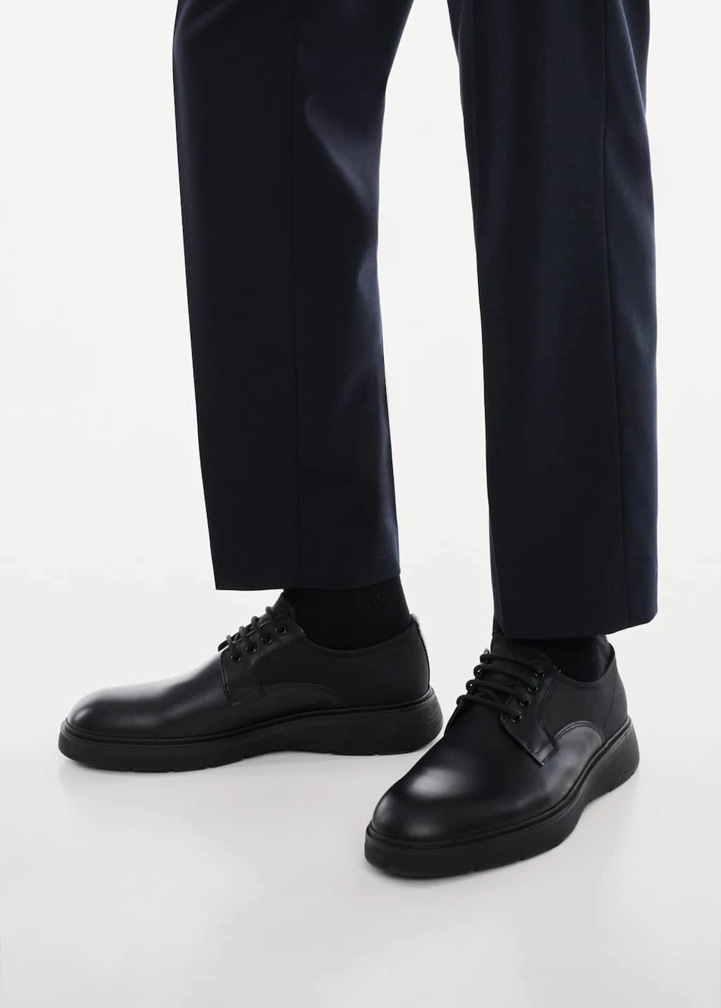 Derbys Cuir Combiné – Image 6