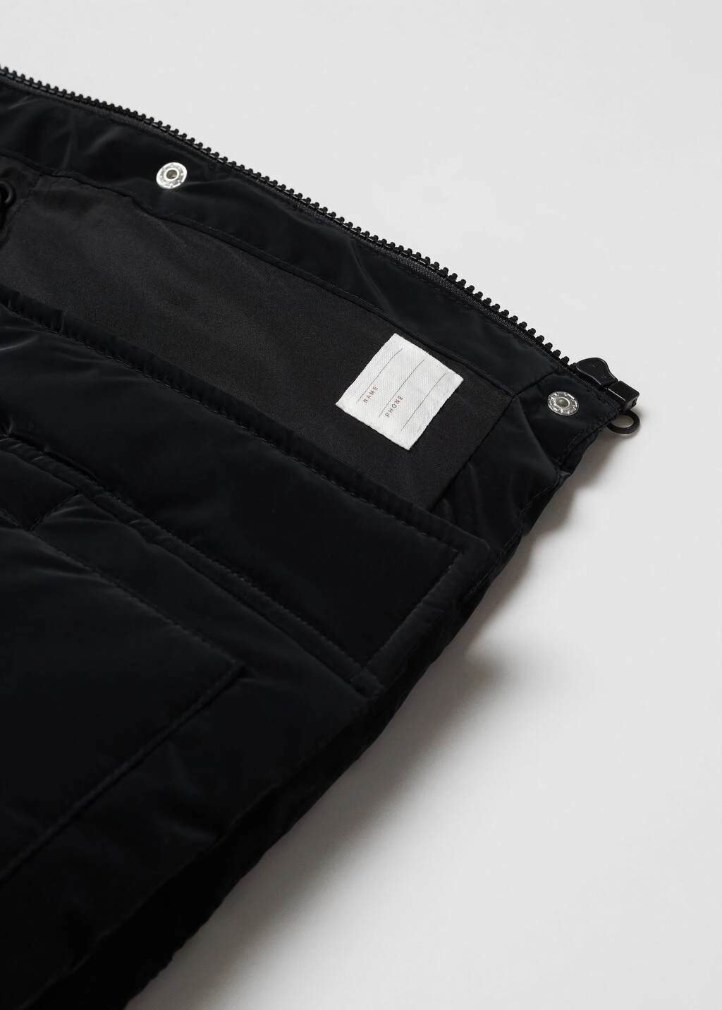 Gilet Matelassé Capuche Fausse Fourrure – Image 9