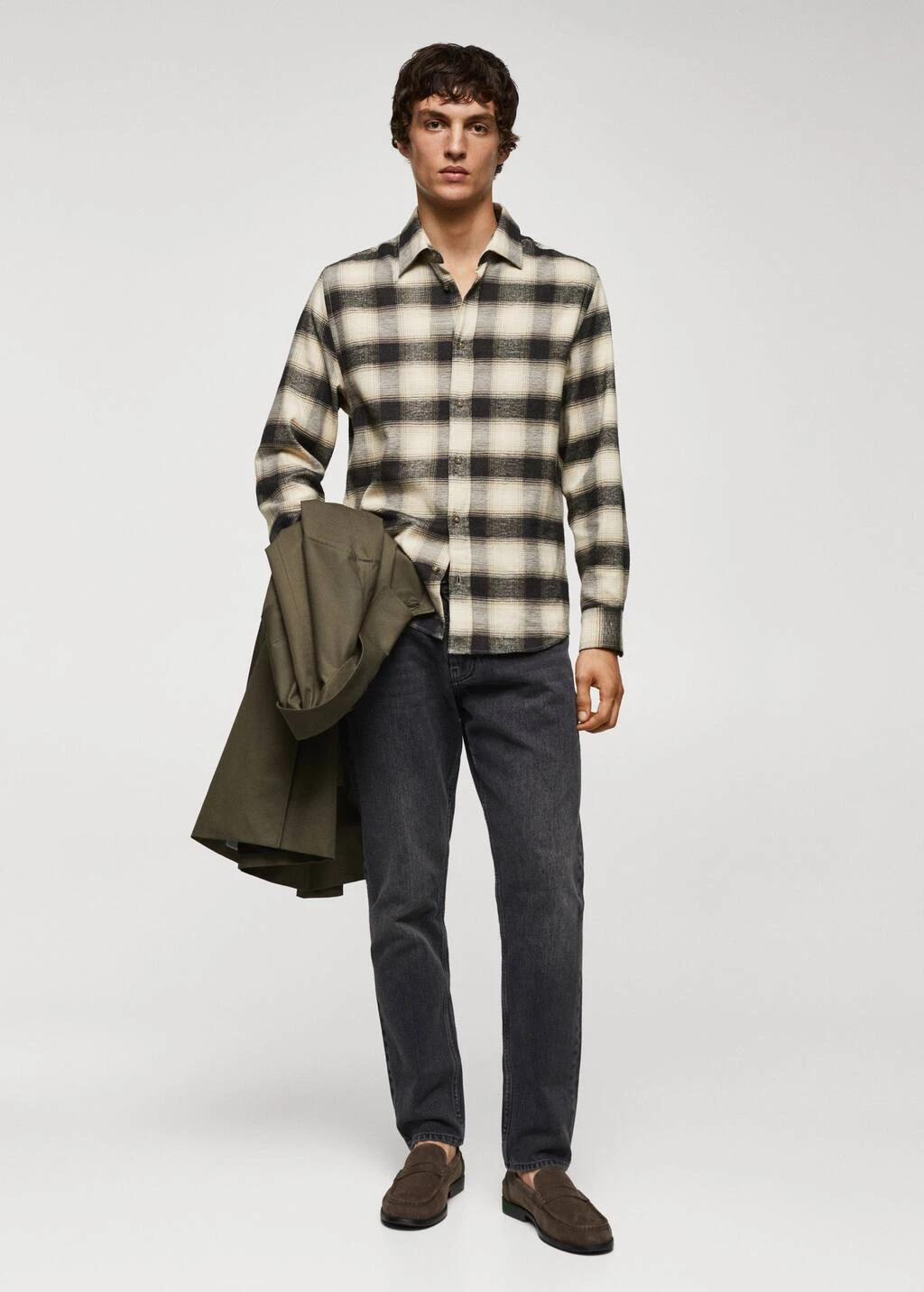 Chemise Regular Fit Ă Carreaux En Coton â Image 2