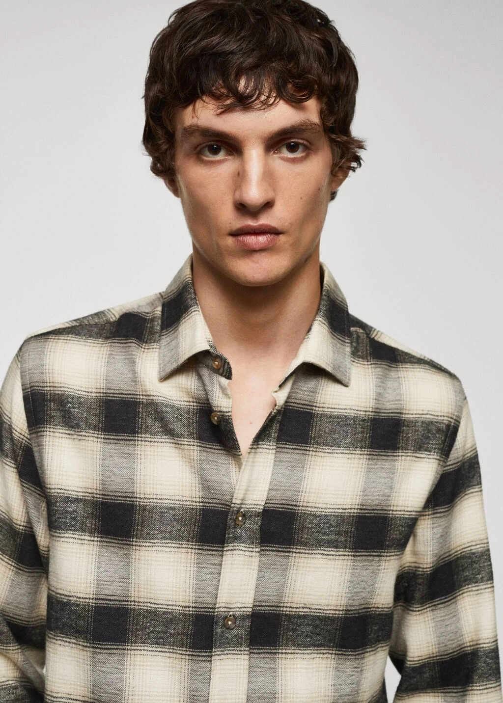 Chemise Regular Fit Ă Carreaux En Coton â Image 4