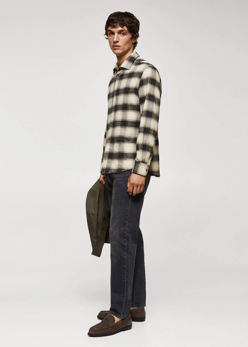 Chemise Regular Fit Ă Carreaux En Coton â Image 5