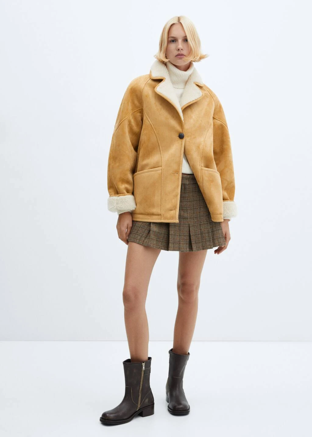 Manteau Double Face Boutons – Image 2