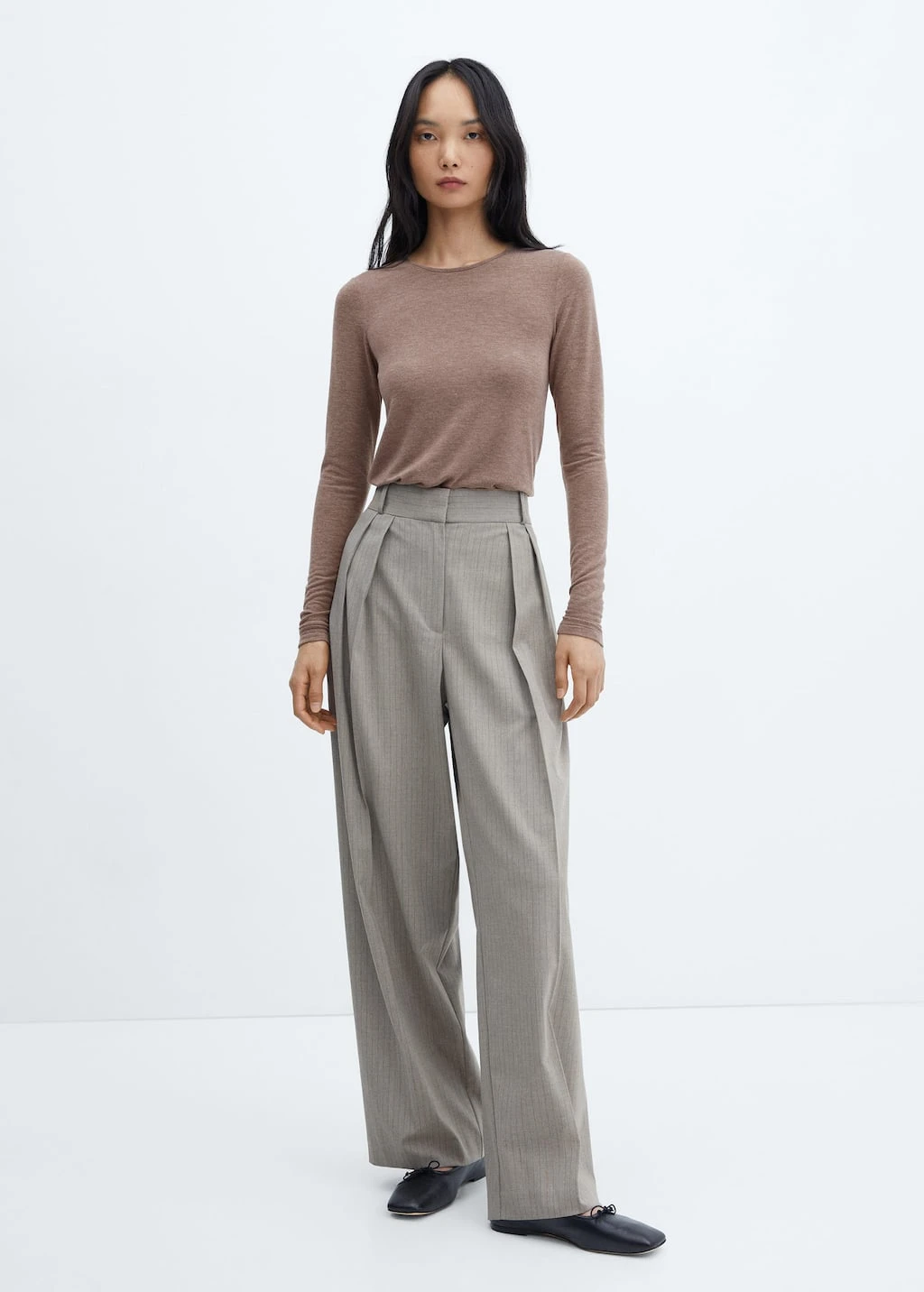 T-shirt Fin Col Rond â Image 9