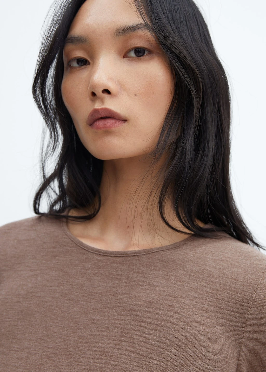 T-shirt Fin Col Rond â Image 11