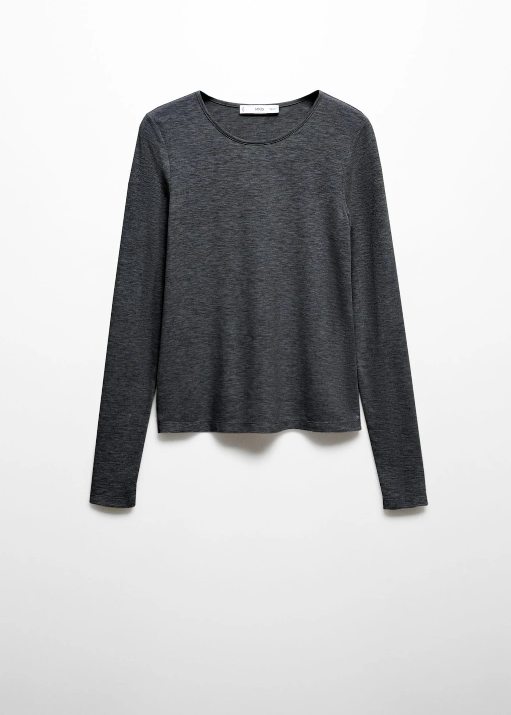 T-shirt Fin Col Rond â Image 7